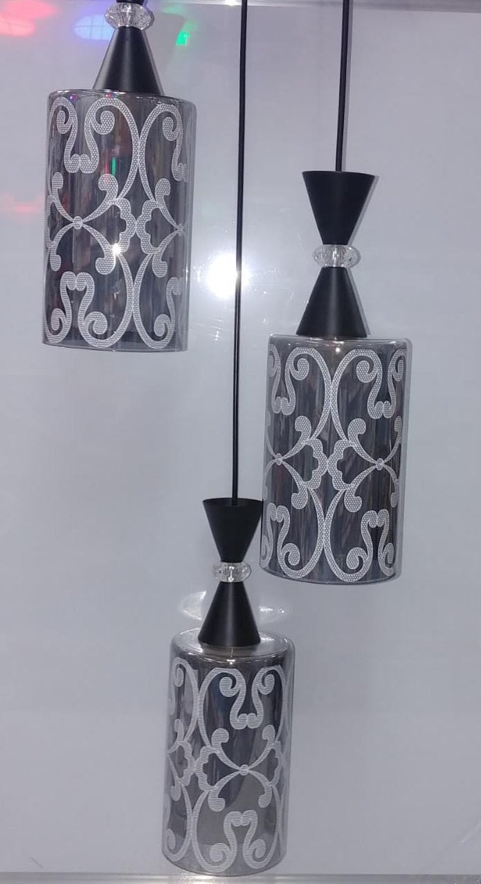 Light Fixture Pendant 3-BULB 6822-3