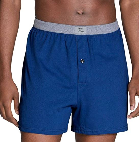 FRUIT OF THE LOOM Men Boxers Knit Tagless 6PACK