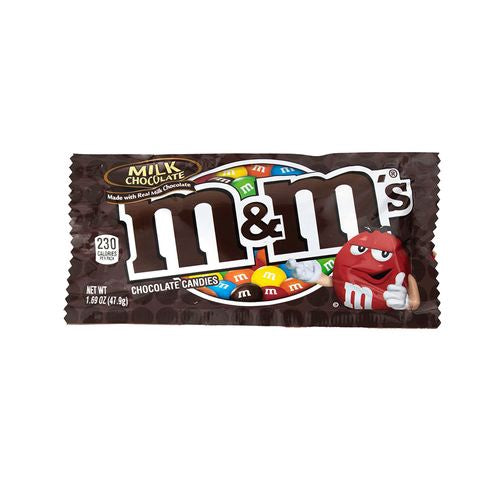 M&M Milk Chocolate Candies 1.69OZ 47.9G