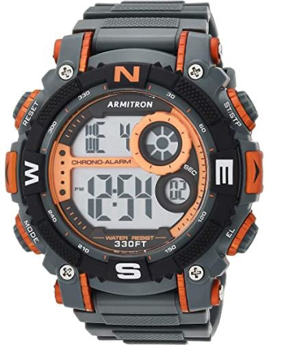 ARMITRON Watch Sport Men's Digital Chronograph Resin Strap 8284