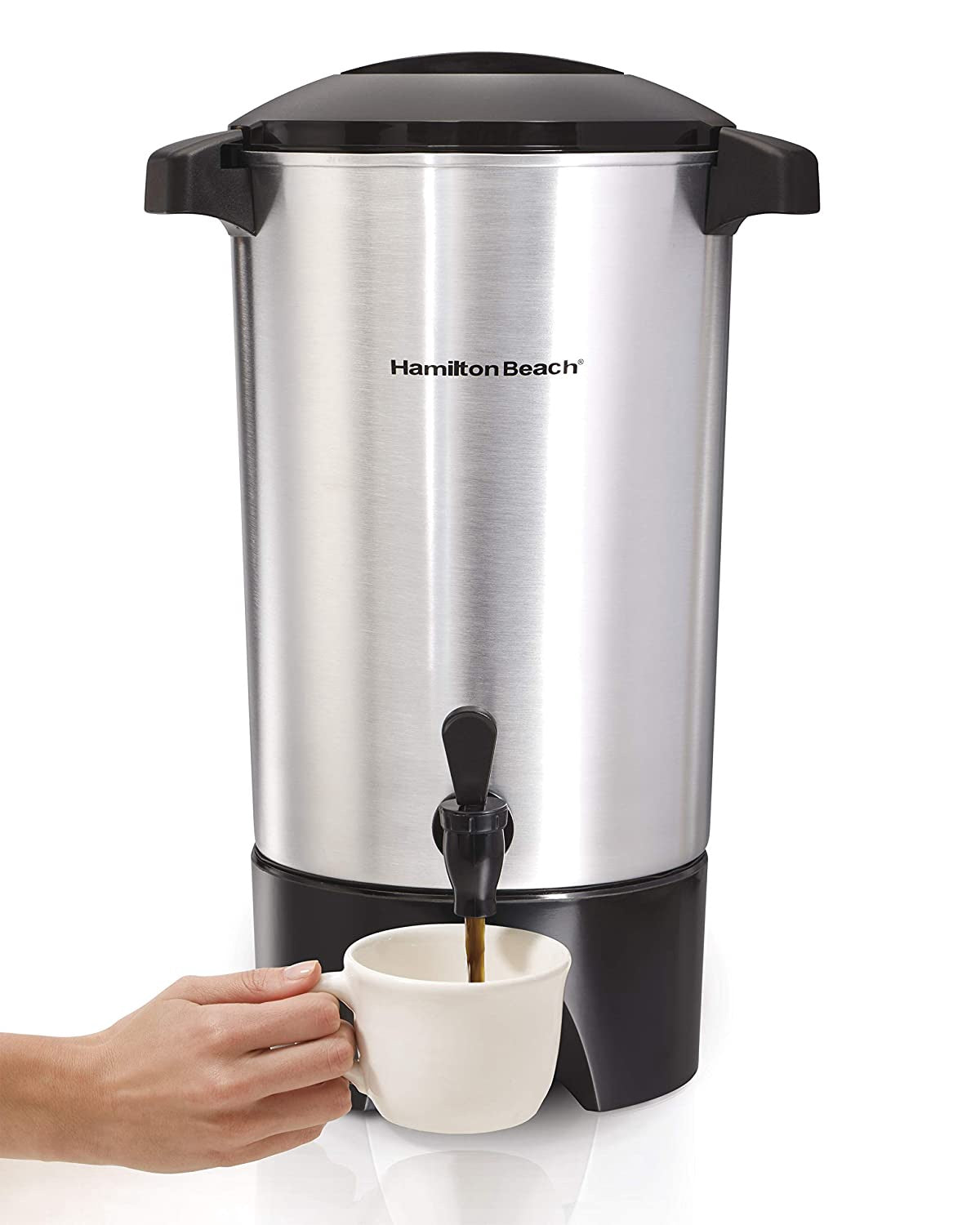 HAMILTON BEACH Coffee Maker 40515G Urn Stainless Steel