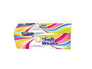 Serviette Soft Weave 500pcs