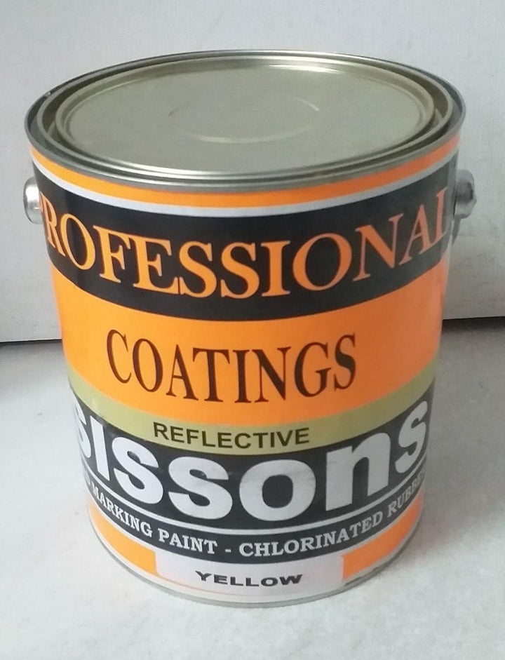 SISSONS Paint Road Marking Yellow Reflective Coatings