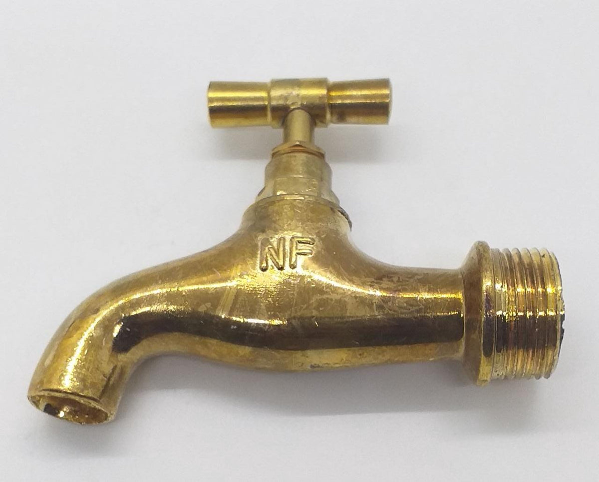 Bib Cork 3/4" Nf / GOLD/BRASS / Chrome / GOLD/BRASS / GOLD/BRASS / Chrome / GOLD/BRASS