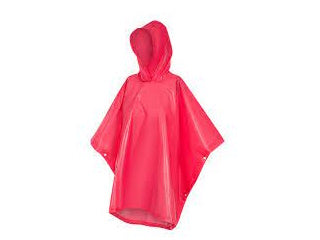 Raincoat Poncho SI Adult Red