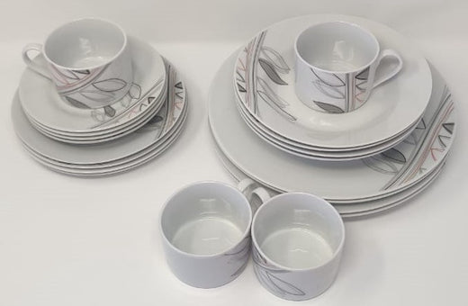 Dinner Set 20PCS Elegant Home Round