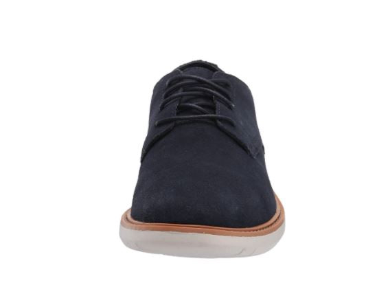 CLARKS Footwear Men's Draper Lace Oxford Navy Suede