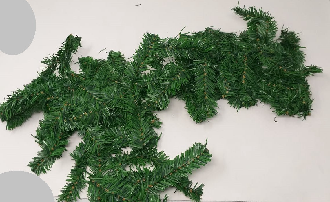 Christmas Decorations Garland 114 Green