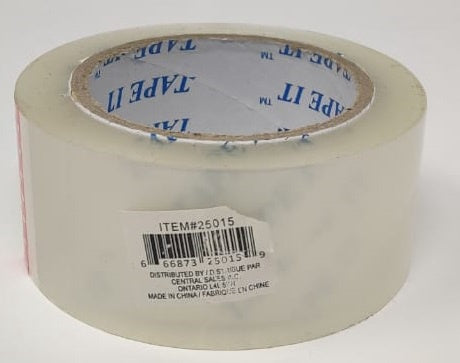 TAPE IT Tape 2" Tm Clear 110YDS 25015