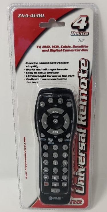 NIPPON AMERICA Remote ZNA-413BL 4 Device