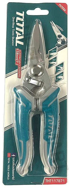 TOTAL Scissors Electrician 7" THT117871