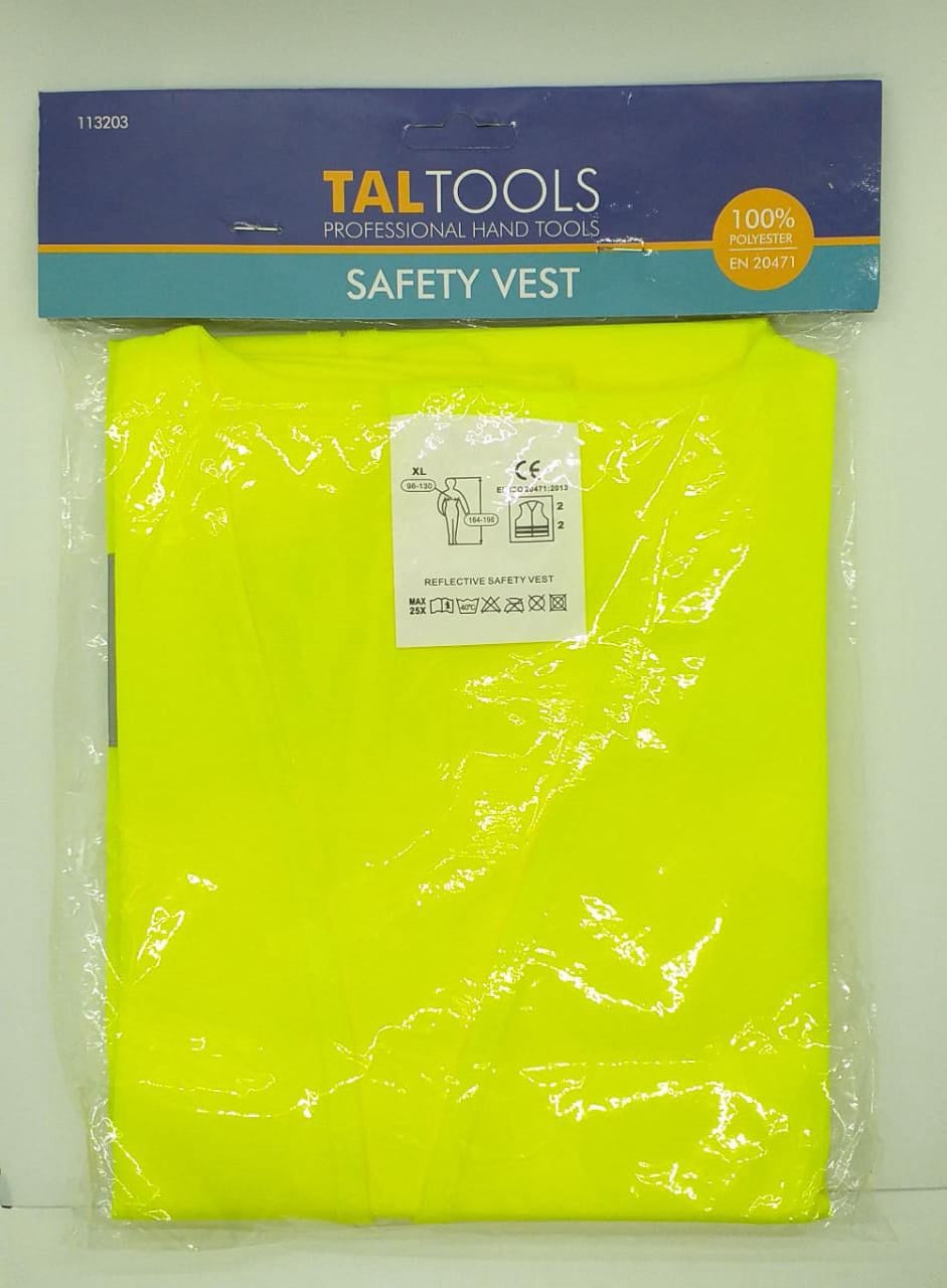 TALTOOLS Safety Vest 113203 W/REFLECTOR