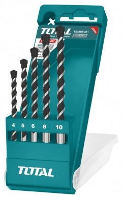 TOTAL Drill Bit Set Masonry 5PCS UTACSD5051