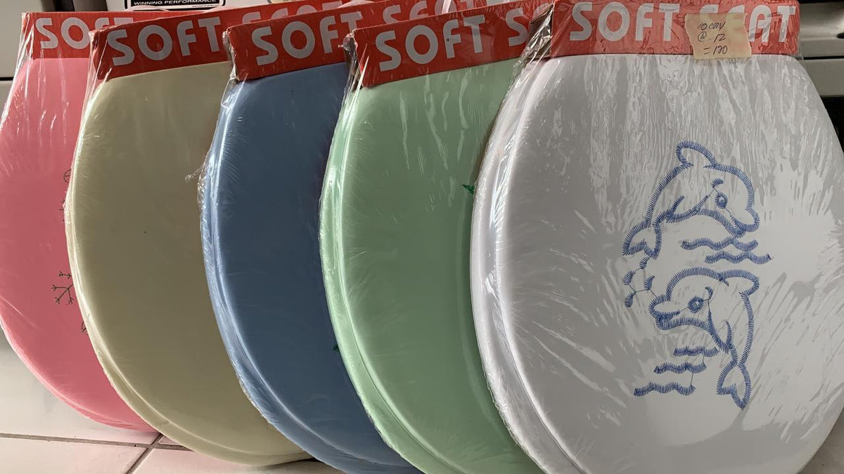 HOMESTAR Toilet Seat Soft Blue