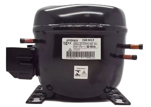 EMBRACO Fridge Compressor 1/4 HP 110V R134A Egas 80HLR
