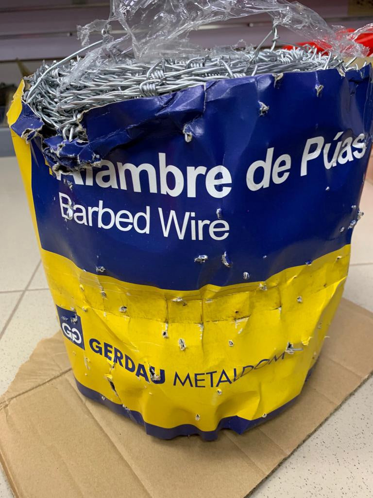 Barb Wire 250M (812.5FT )16G Gerdau Metaldom