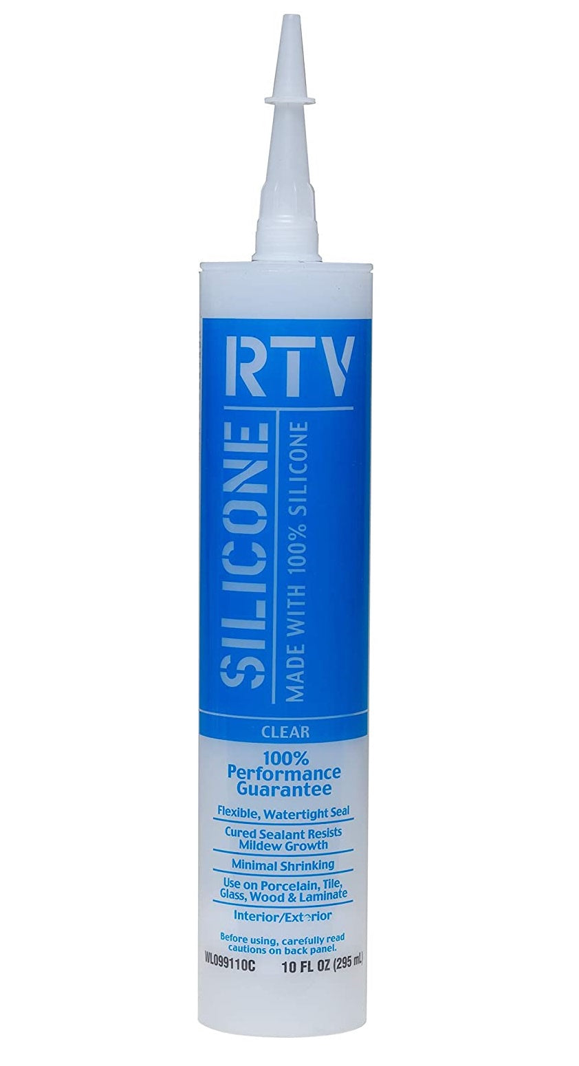 WHITE LIGHTNING Silicone Rtv 100% Clear 10 OZ WL099110C