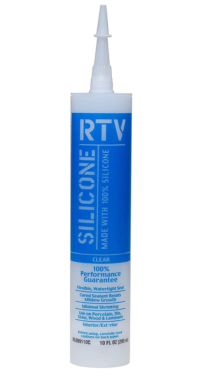 WHITE LIGHTNING Silicone Rtv 100% Clear 10 OZ WL099110C