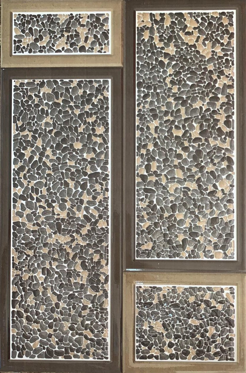 V CERAMIC Tile Ceramic 12" X 18" #Ele 7075