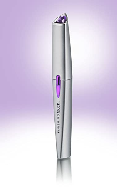 FINISHING TOUCH Shaver Lumina Painless Hair Remover Silver