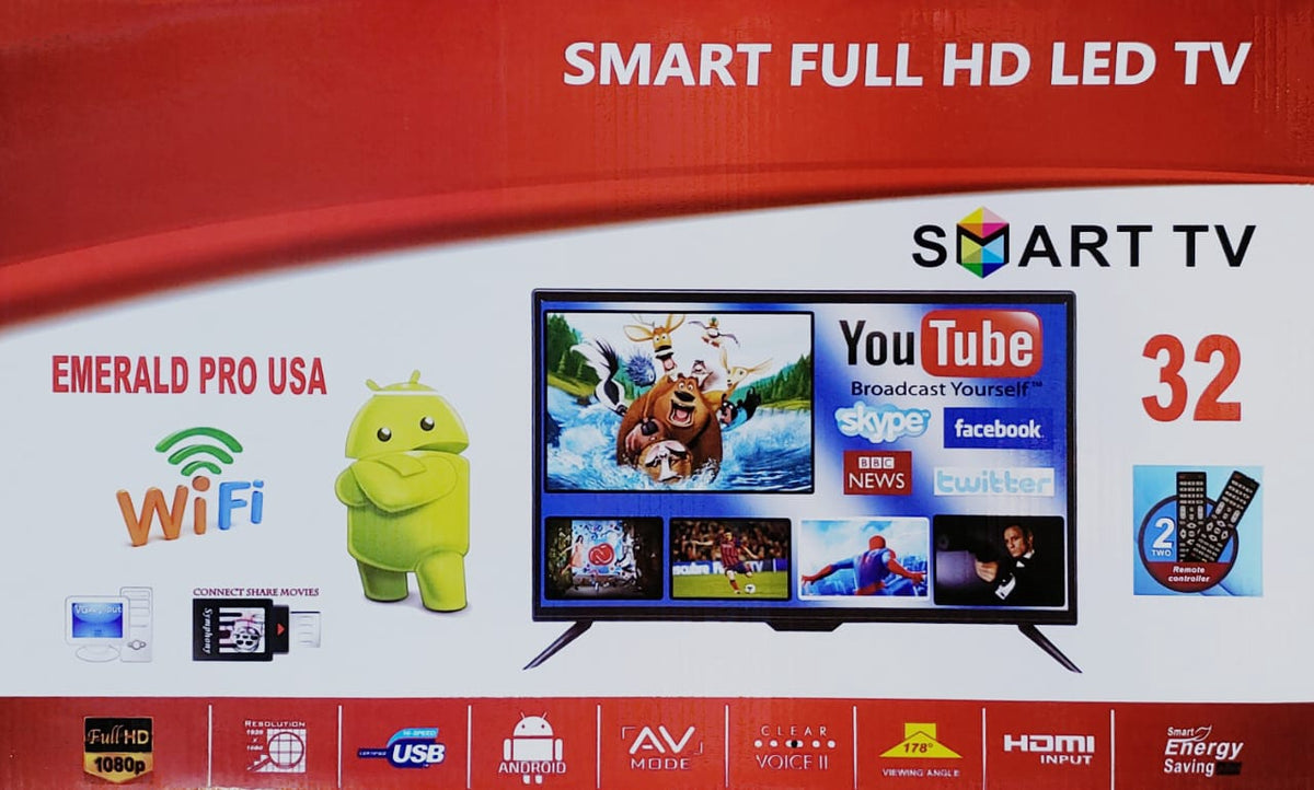 EMERALD Television 32" SMART-EPU-32F1 LED