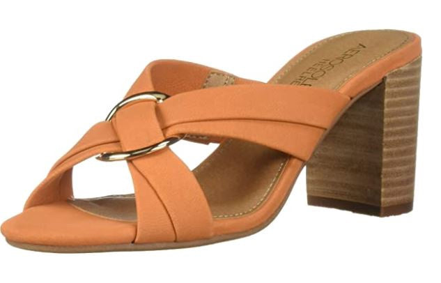AEROSOLES Footwear Women's Highwater Heeled Sandal Orange