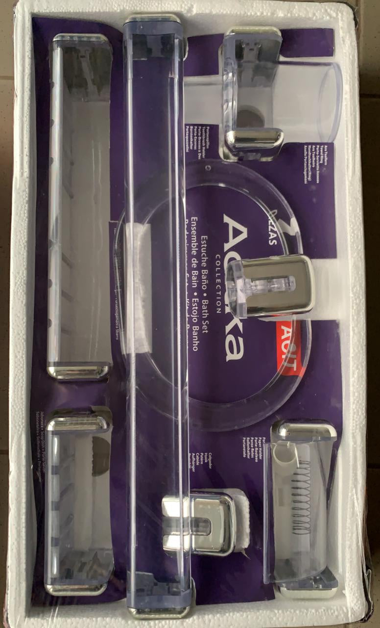 Bathroom Accessory Set 7PCS ACITKA/SANILI Collection