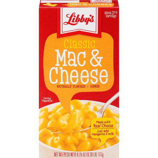 LIBBY'S Classic Mac & Cheese 6.25OZ 177G