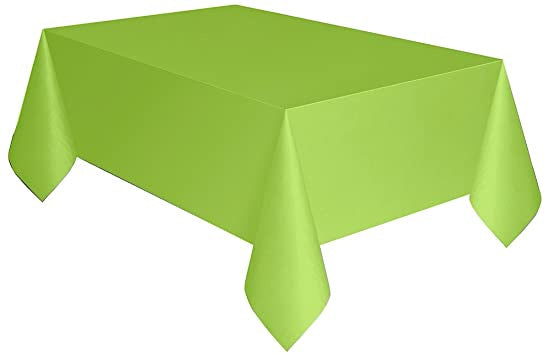 UNIQUE Party Plastic Table Cover 54" X 108" 1.37M X 2.74M