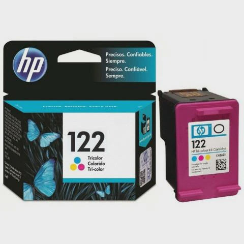 HP Computer Printer Ink 122 Color CH562HK