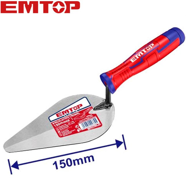 EMTOP Trowel 7" 180MM EBTL07001 Bricklaying . .