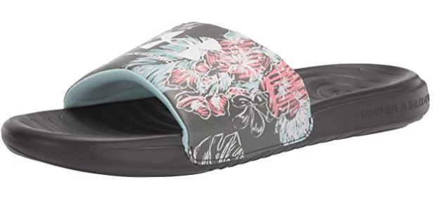 UNDER ARMOUR Footwear Men's Ansa Graphic Slide Sandal Black