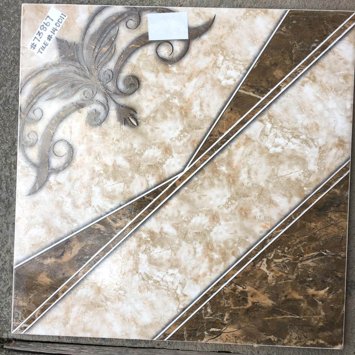 Tile Ceramic 18X18 N/SKID #140011