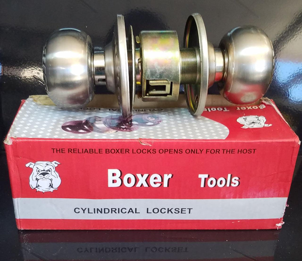 BOXER Lock Knob #NT-1414 Ss Cylindrical