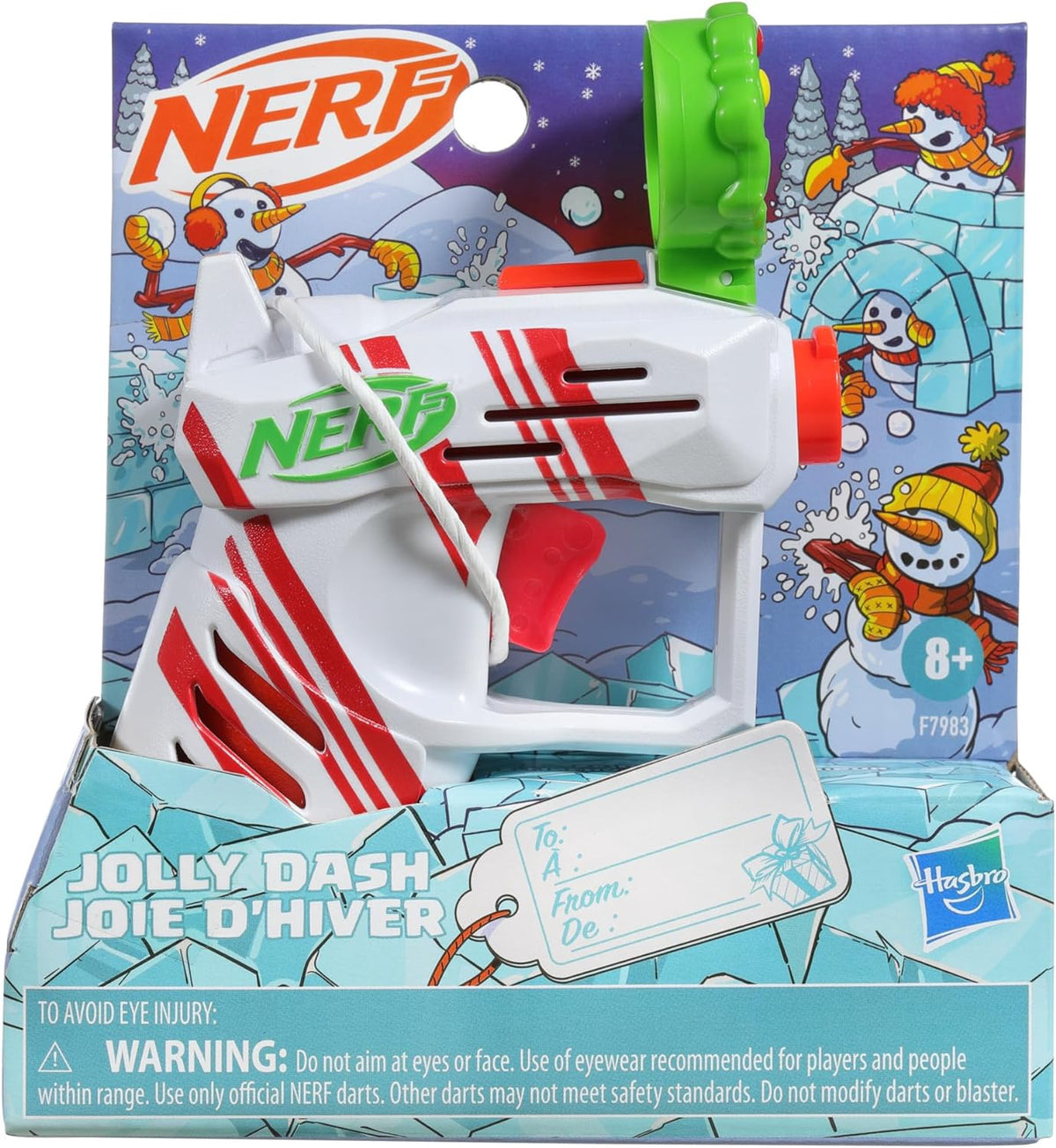 NERF Toy Blaster Elite 2.0 Jolly Dash Mini