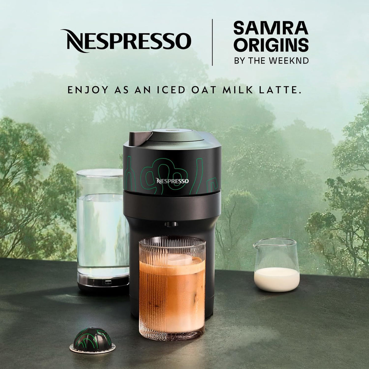 BREVILLE Coffee Maker Nespresso Vertuo Pop+ Samra Origins