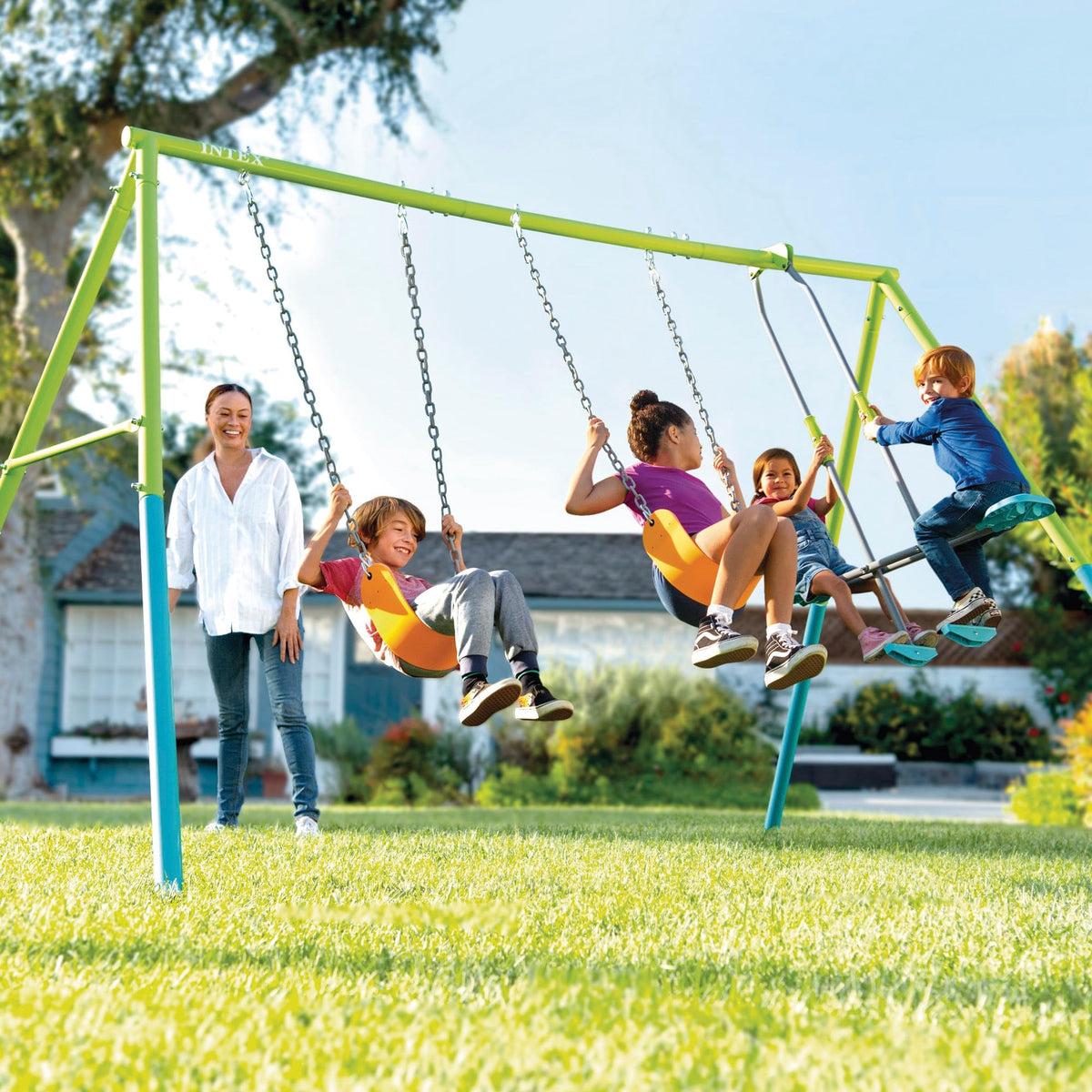 INTEX Swing Set 44121 Double 343 X 249 X 203 CM