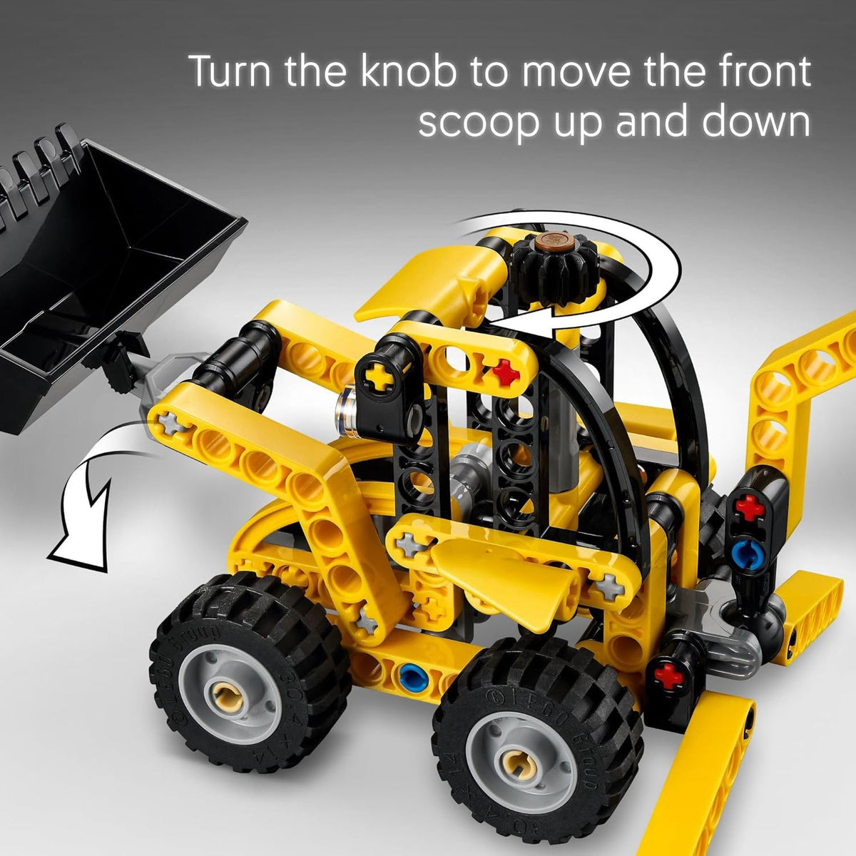 LEGO Toy Technic Backhoe Loader 104PCS 42197