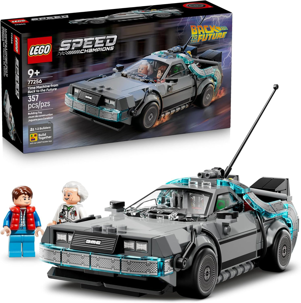 LEGO Toy Time Machine Back to the Future 357PCS 77256