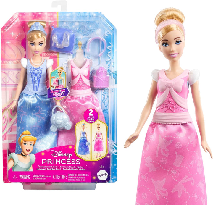 DISNEY Toy Doll Princess Cinderella with Accessories