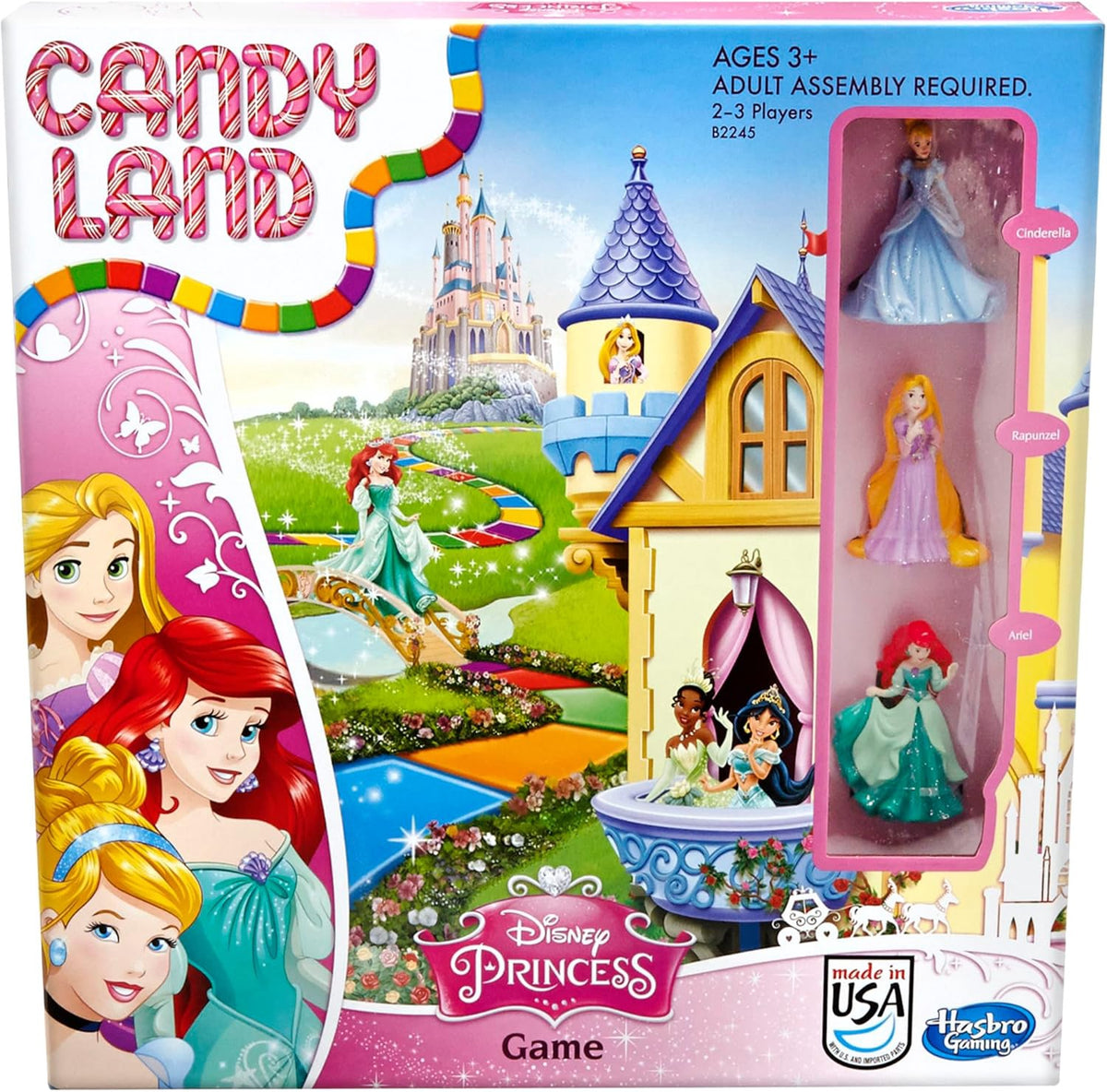 HASBRO Game Candy Land Disney Princess Edition