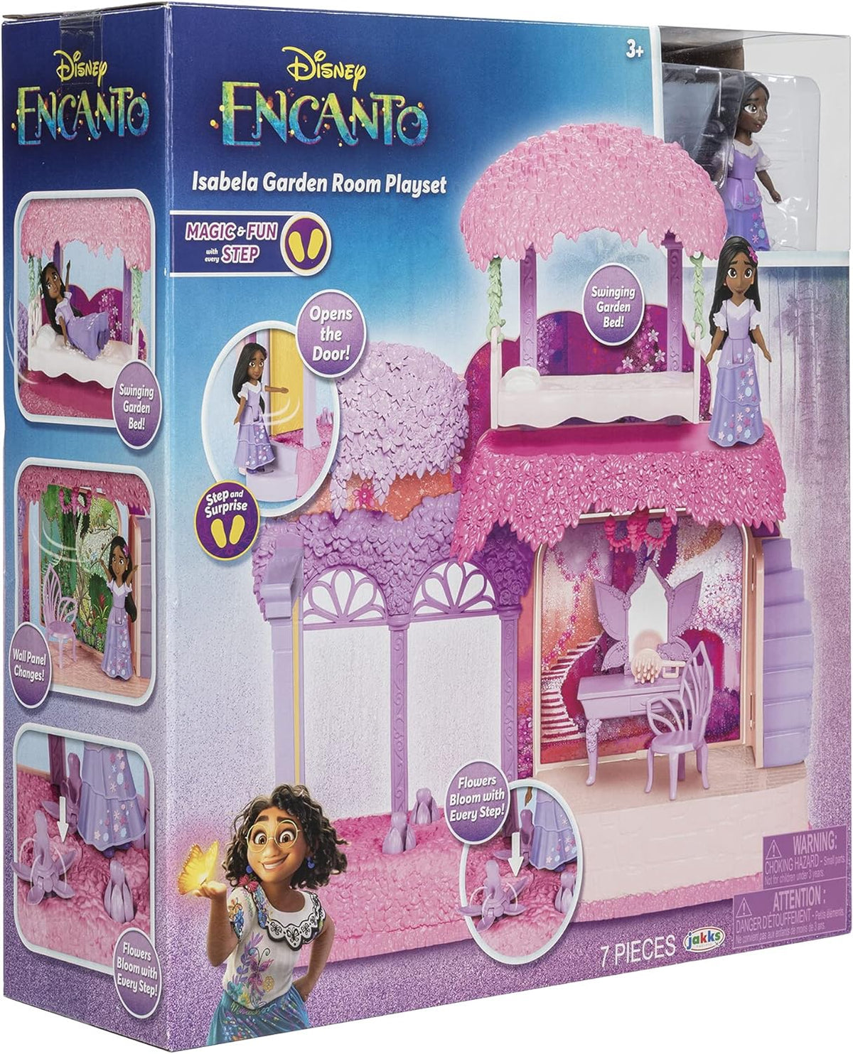 DISNEY Toy Encanto Isabela's Garden Room Playset