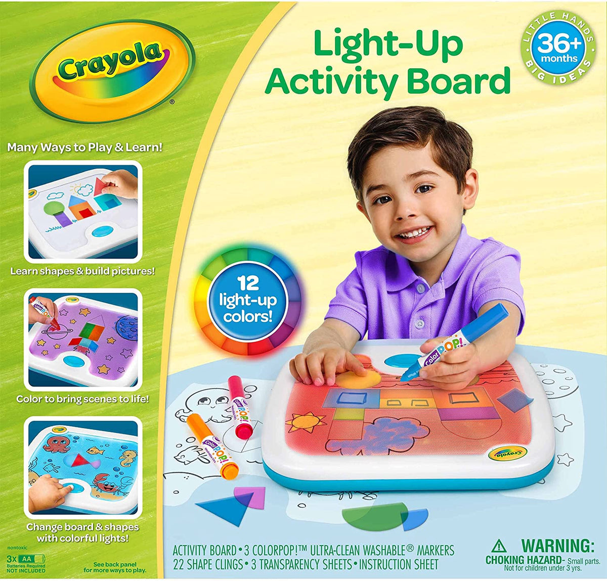 CRAYOLA Toy Light Up Activity Board