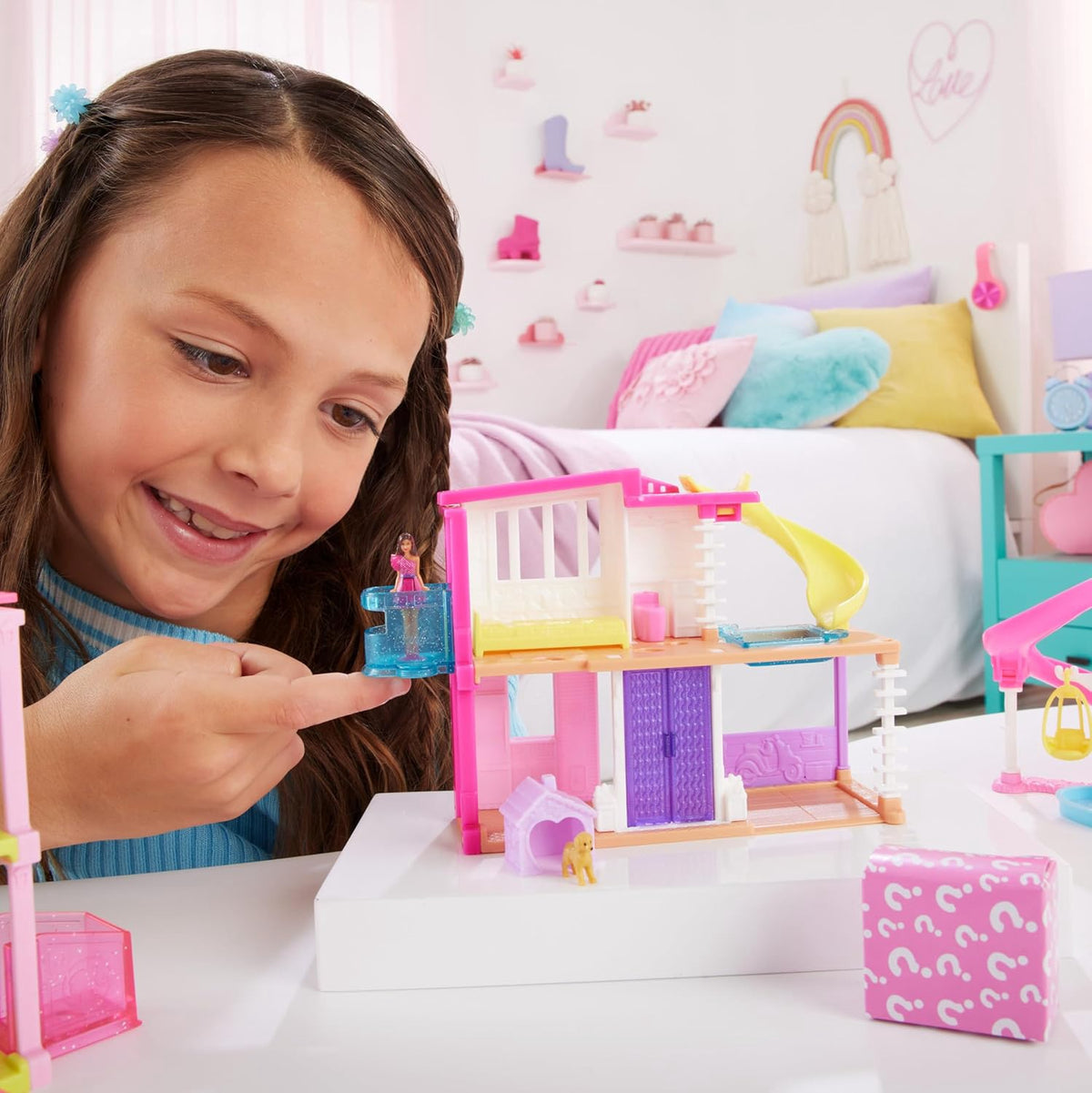 BARBIE Toy Mini Doll House Sets