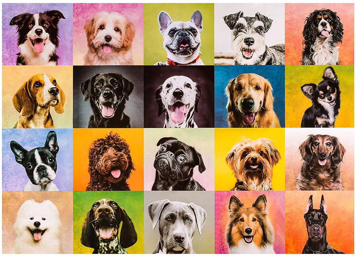 Puzzle Jigsaw 1000 Pcs Dogs