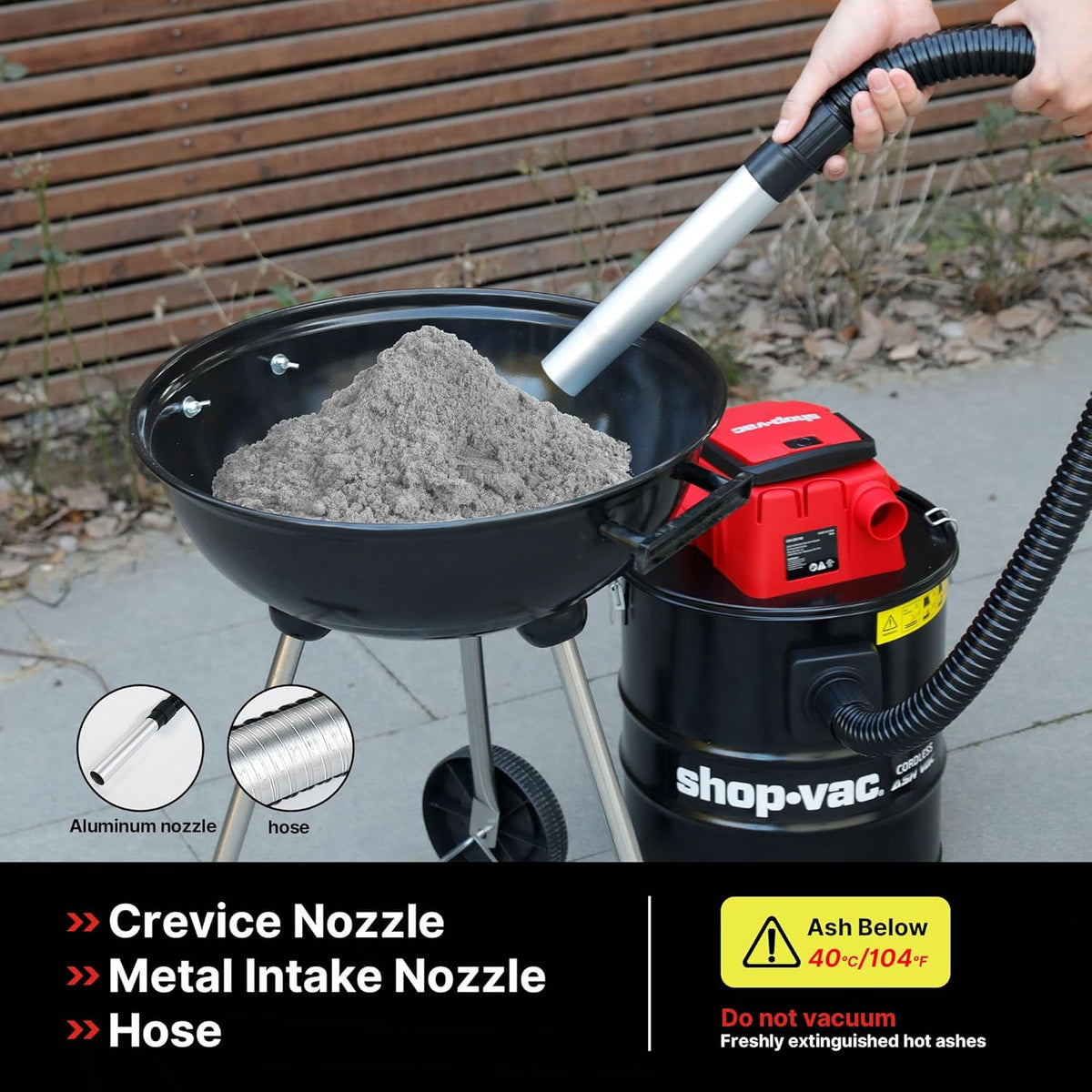 SHOP VAC Vacuum Cleaner SV5430024 Cordless 20V LITHIUM-ION