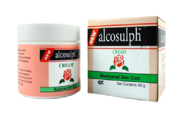 Alcosulph Cream Medicated Skin 60g