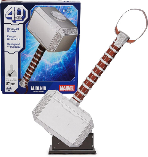 4D BUILD Puzzle Thor Mjolnir 3D Kit