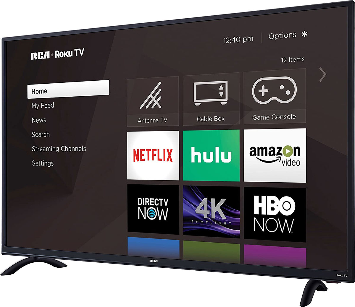 RCA Television 50" RTRU5028-E-CA 4K Ultra HD Roku Smart LED