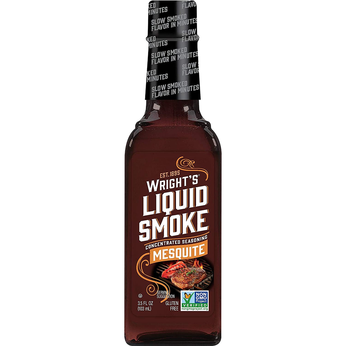 WRIGHT'S Liquid Smoke Mesquite 3.5FL.OZ 103ML